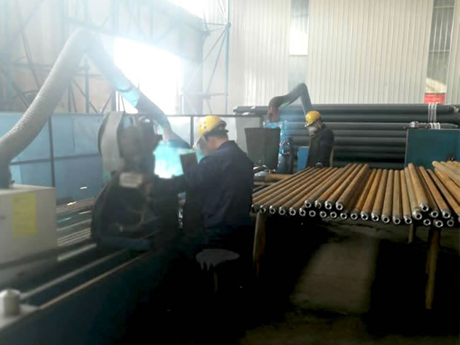 武穴网架车间制作